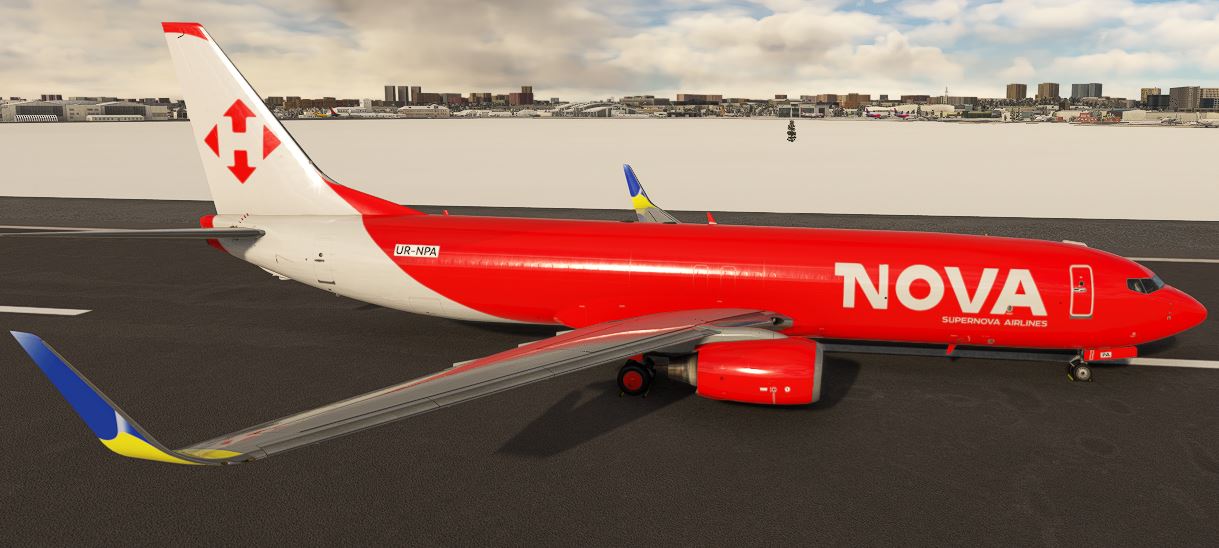Supernova Airlines | UR-NPA | PMDG 737-800 BDSF