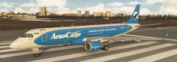 FSS Embraer 190F red/blue (cargo)
