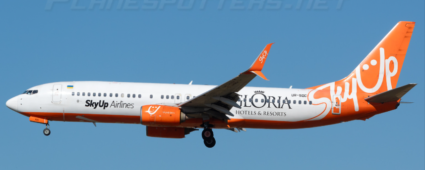 SkyUp PMDG Boeing 737-800 UR-SQC