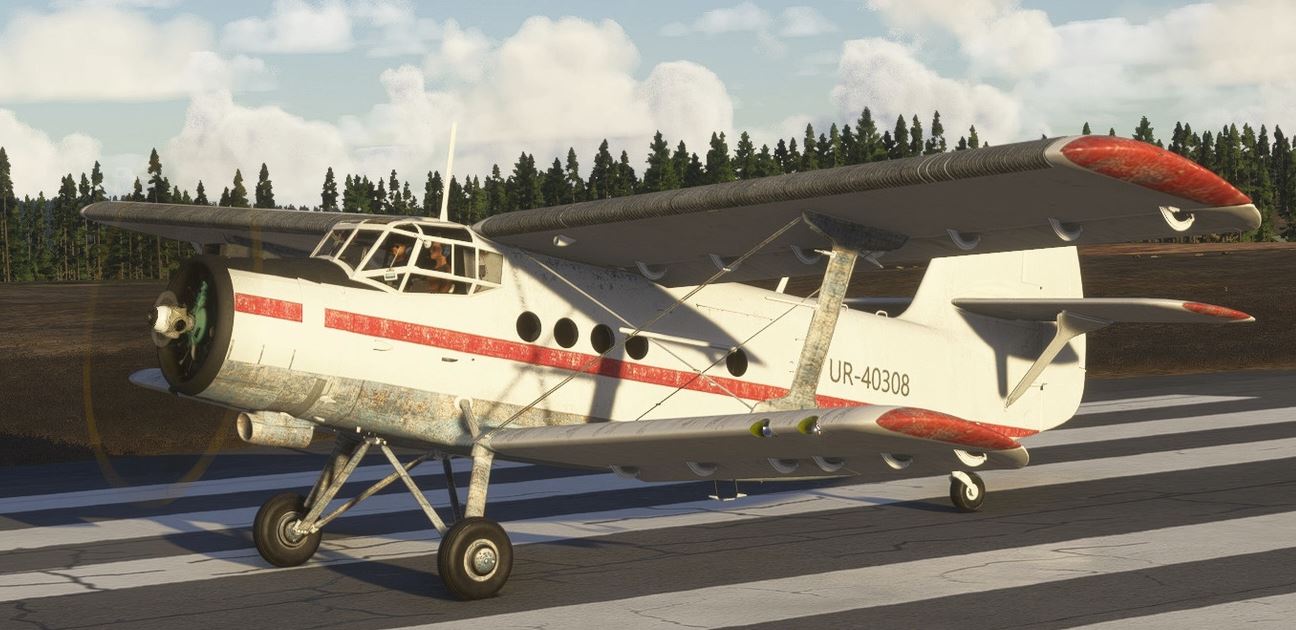 Літак контрабандистів - Ан-2 UR-40308