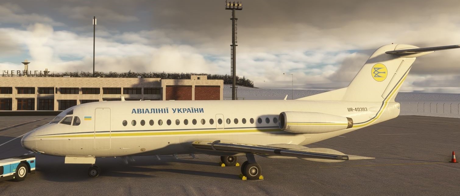 Air Ukraine - Fokker F28-1000 UR-40393