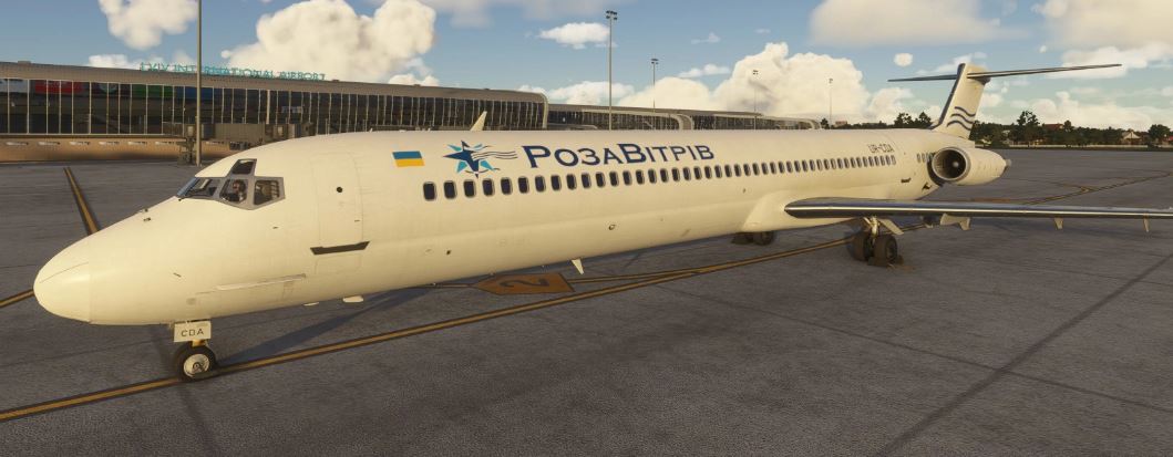 Windrose | UR-CDA | MD-82 (Fly the Maddog 20th Ann.)
