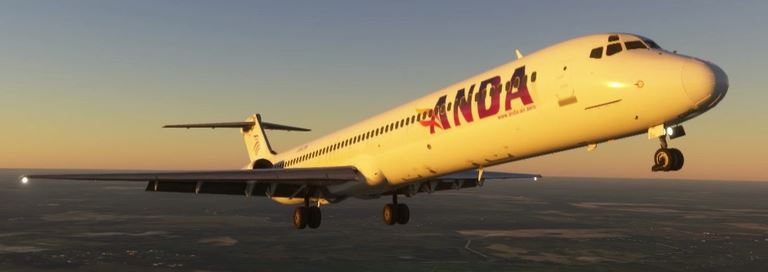 Anda Air - Fly The Maddog X MD-82 UR-CPB (pax)