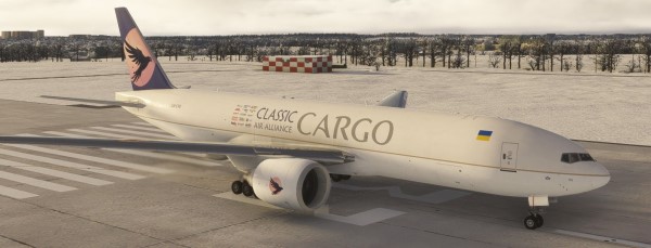 PMDG Boeing 777F UR-CRG (cargo)