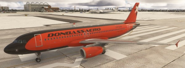 DonbassAero - Fenix A320 UR-DAB (pax)