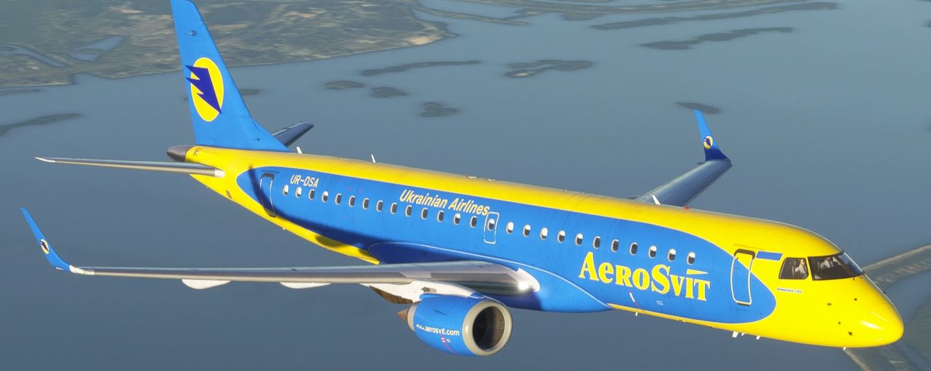 Aerosvit - FSS E190 UR-DSA (pax)