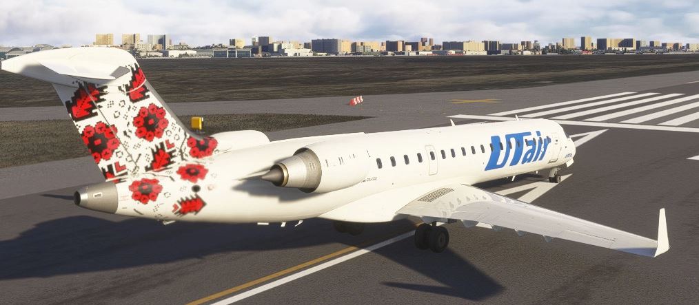 UTair Ukraine - Aerosoft CRJ-550 UR-UTZ