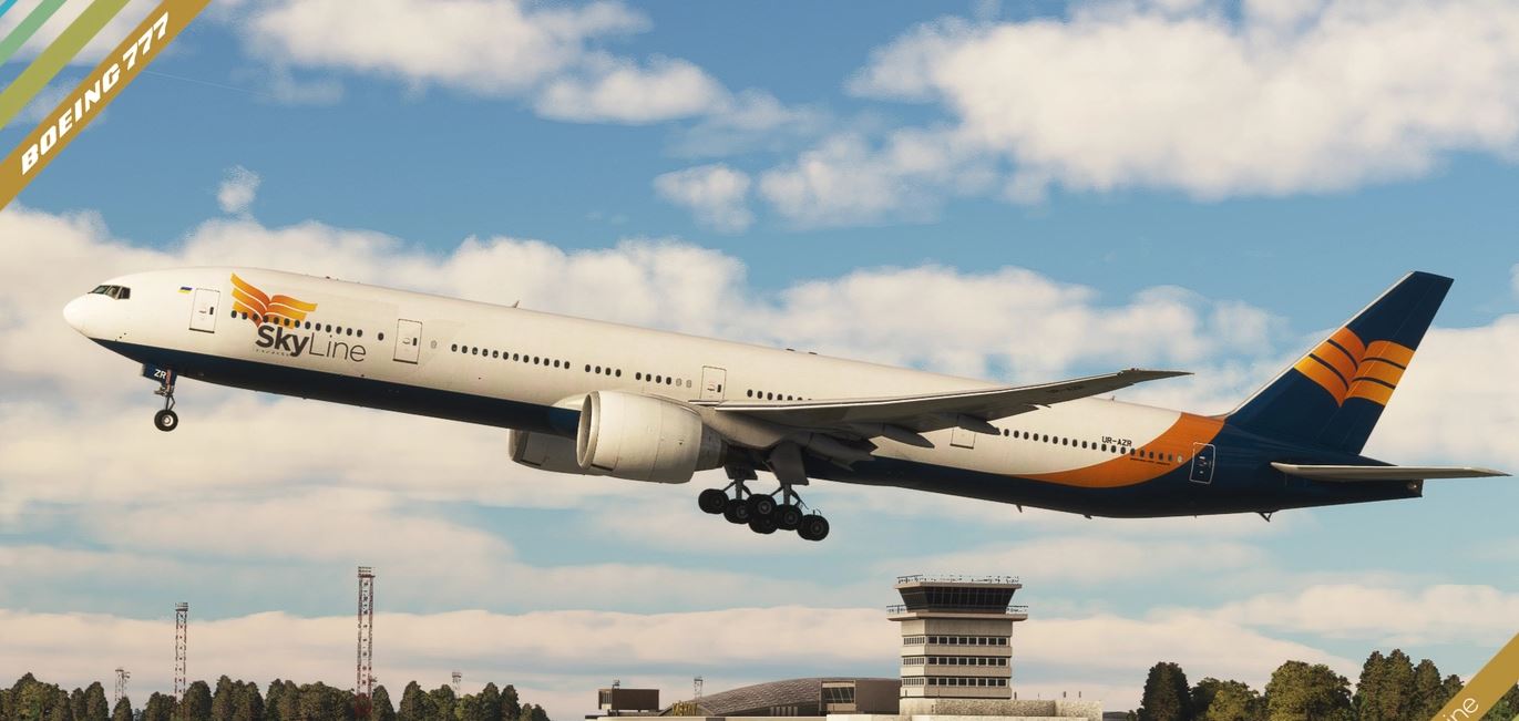 SkyLine Express | UR-AZR | PMDG 777-300ER