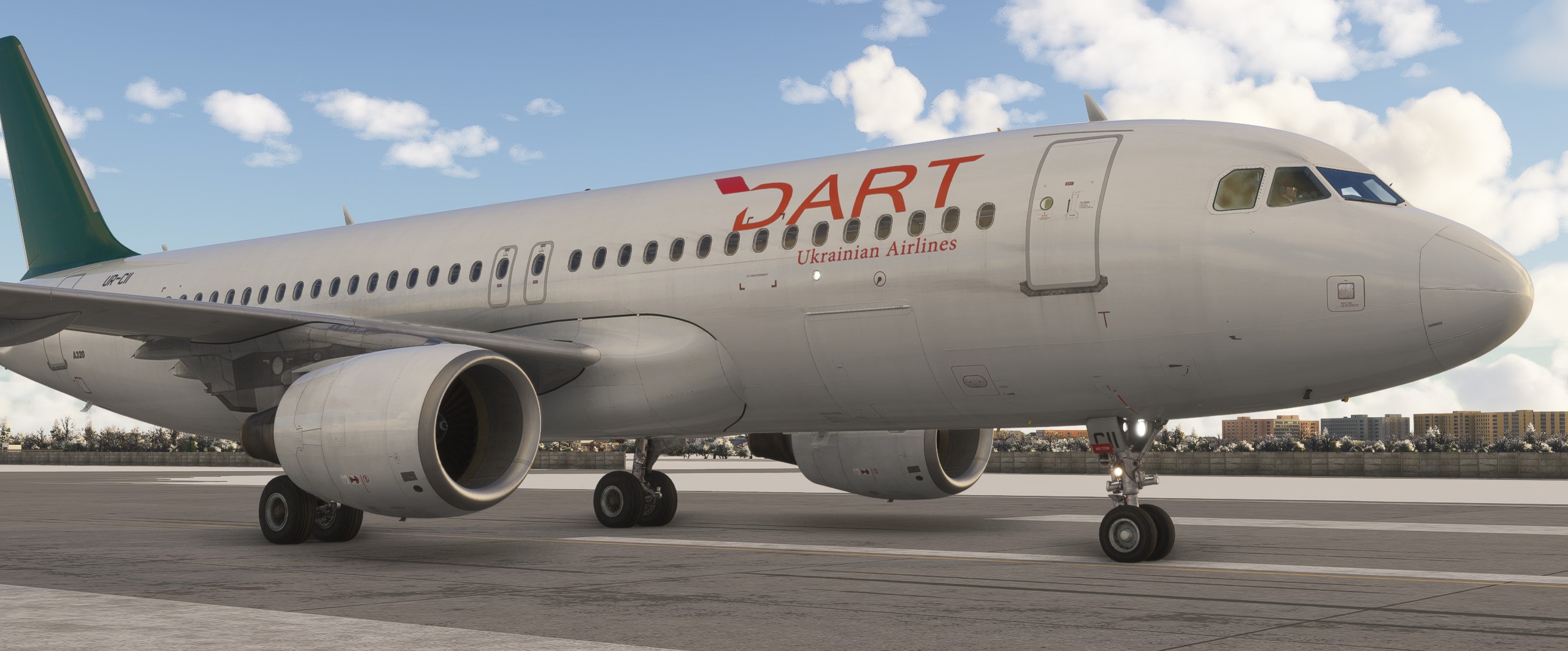 DART Ukrainian Airlines | UR-CII | Fenix A320
