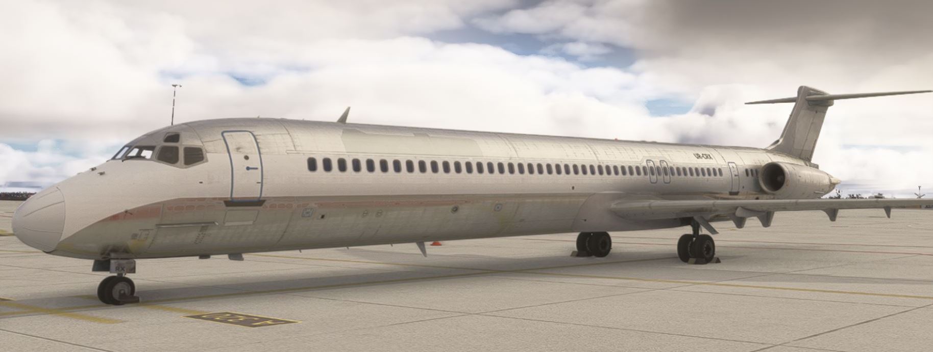 Bravo Airways | UR-CRX | MD-82 (Fly the Maddog 20th Ann.)