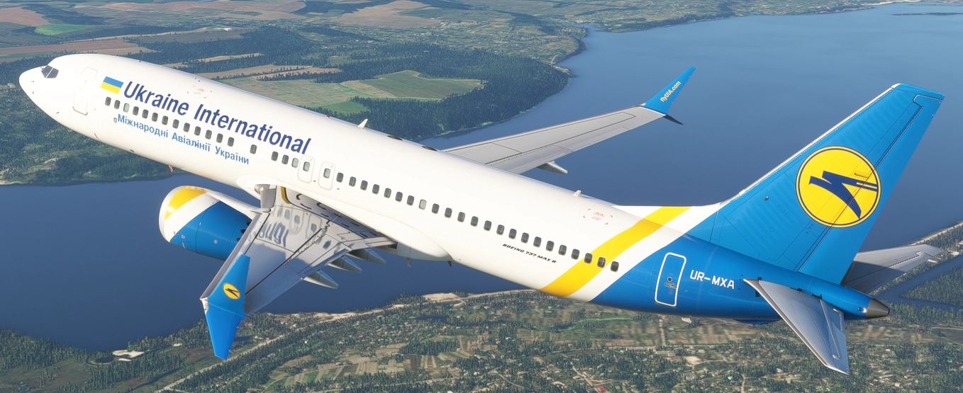 Ukraine International - iFly 737 MAX8 UR-MXA