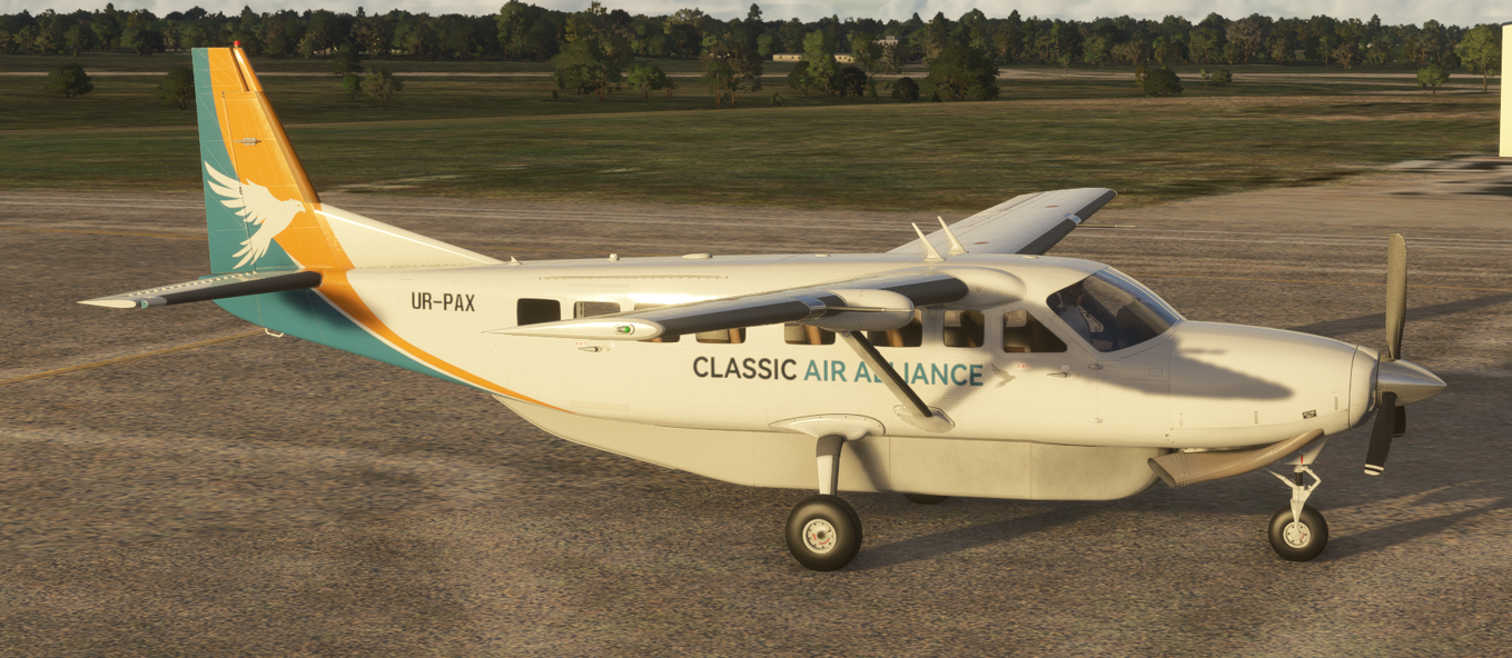Black Square C208 Grand Caravan (pax) UR-PAX