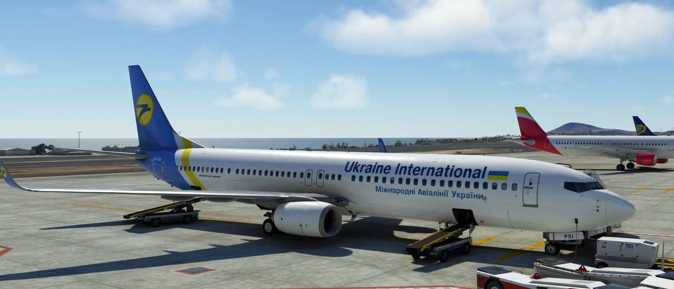 UKRAINE INTERNATIONAL | UR-PSI | PMDG 737-900ER