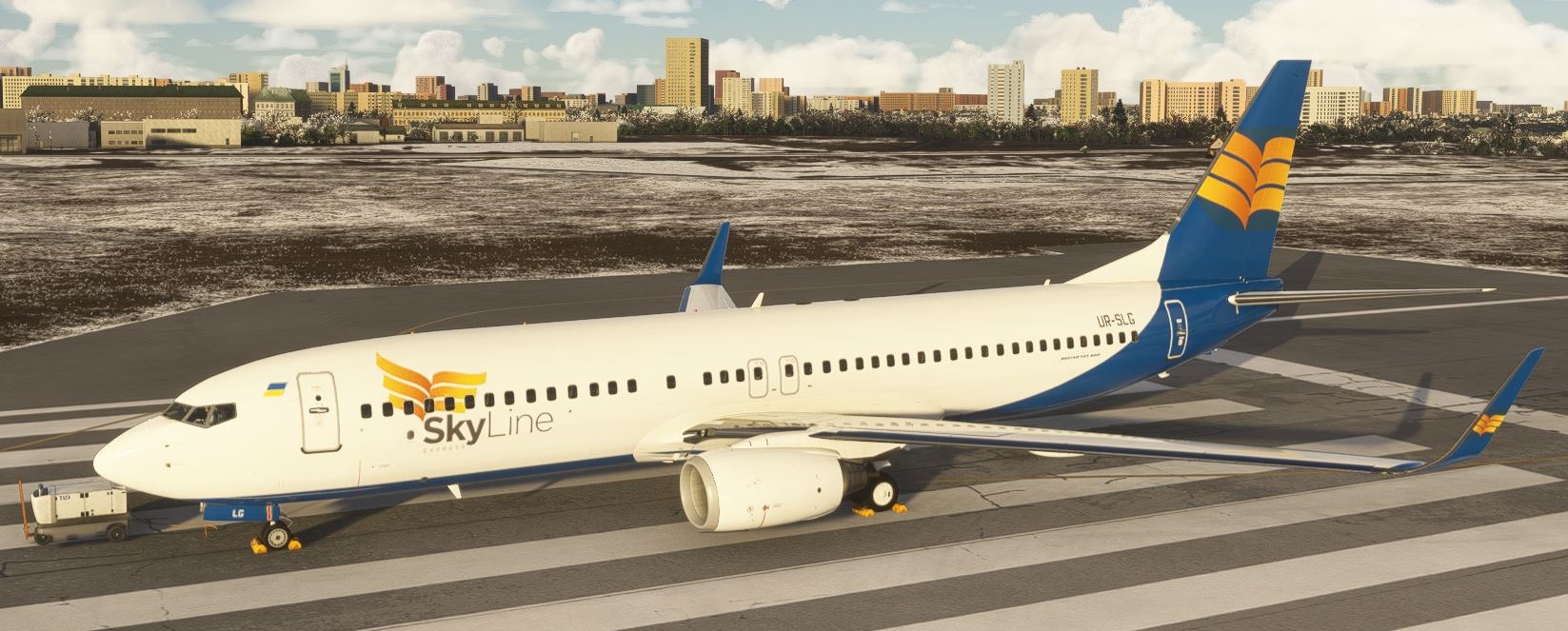 SkyLine Express | UR-SLG (2025) | PMDG Boeing 737-800