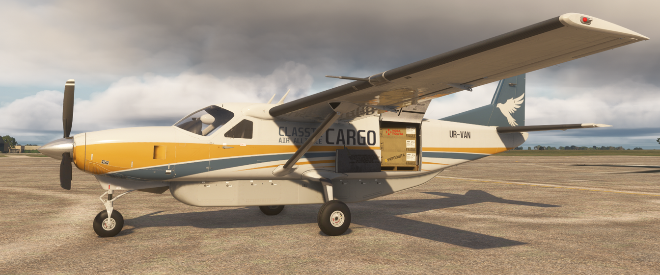 Black Square C208 Grand Caravan (cargo) UR-VAN