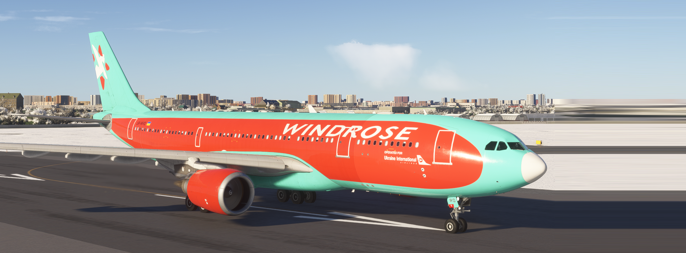 Windrose/UIA - iniBuilds A330-200 UR-WRQ (pax
