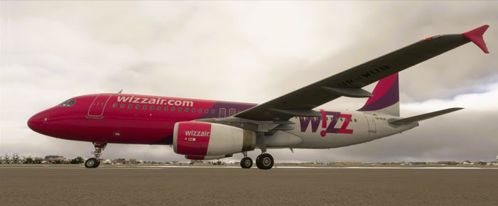 Wizzair Ukraine - Fenix A320 UR-WUB (pax)